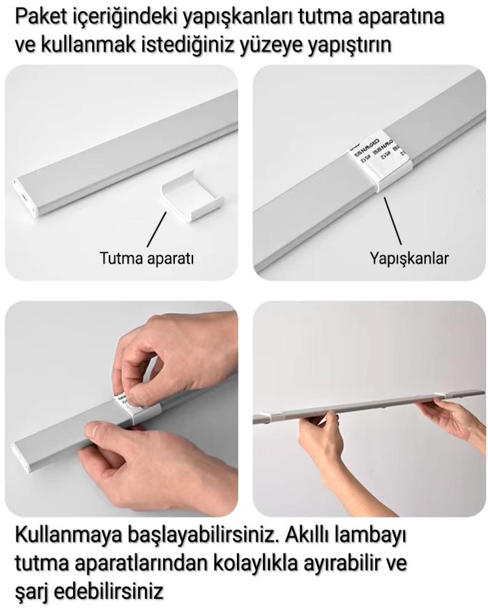 3 Ledli Akıllı Lamba